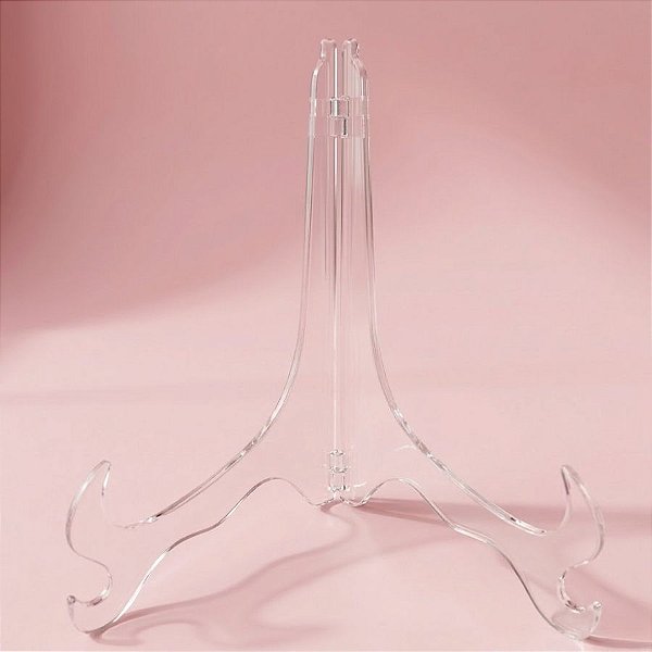 Suporte Acrílico - Transparente - 7cm - 10 unidades - Rizzo