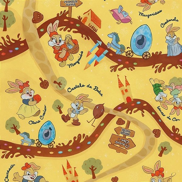 Folha para Ovos de Páscoa Poli Metalizado - Contos De Fada - 69x89cm - 25 unidades - Cromus - Rizzo