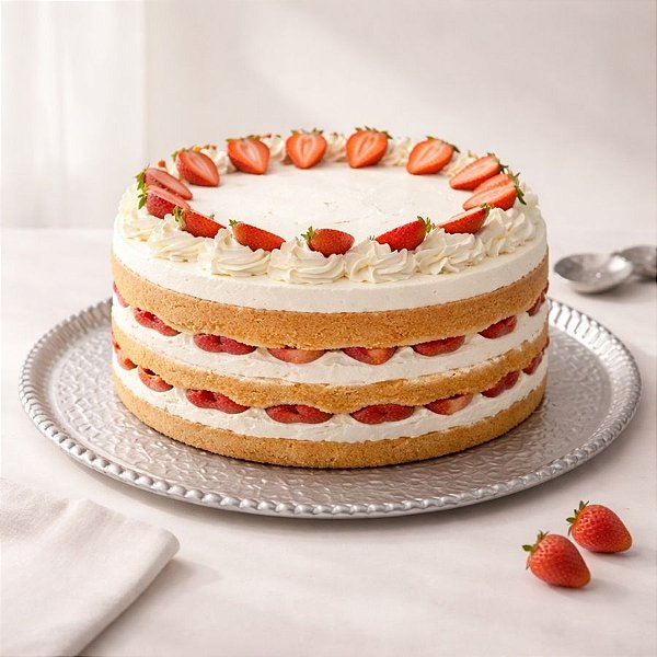 Prato Laminado N°10 - Prata - 48cm - 1 unidade - Regina Festas - Rizzo