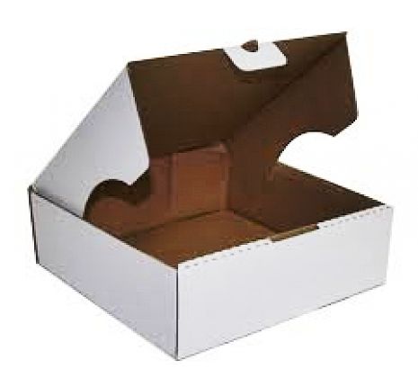 Caixa Para Transporte de Bolo Branca - 40x40x12cm - Rizzo Embalagens