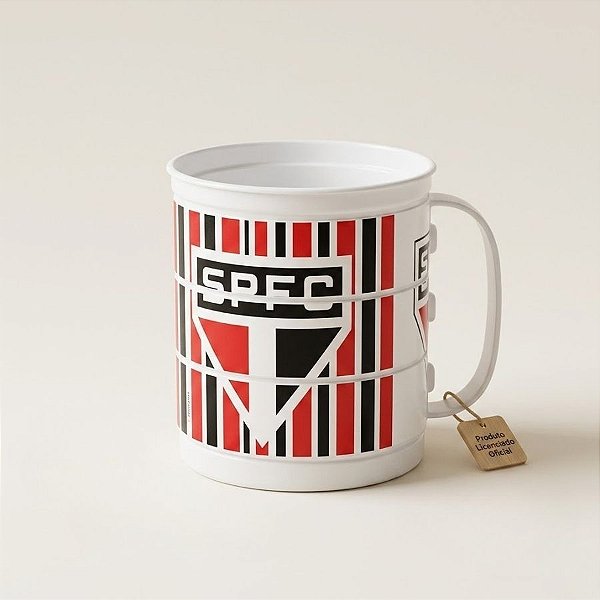 Caneca Divertida - São Paulo - 360mL - 1 unidade - Plasútil - Rizzo