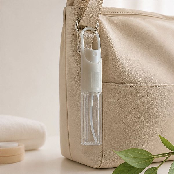 Frasco Spray Portátil Recarregável - 20mL - 12,5cm  - 10 unidades - Rizzo