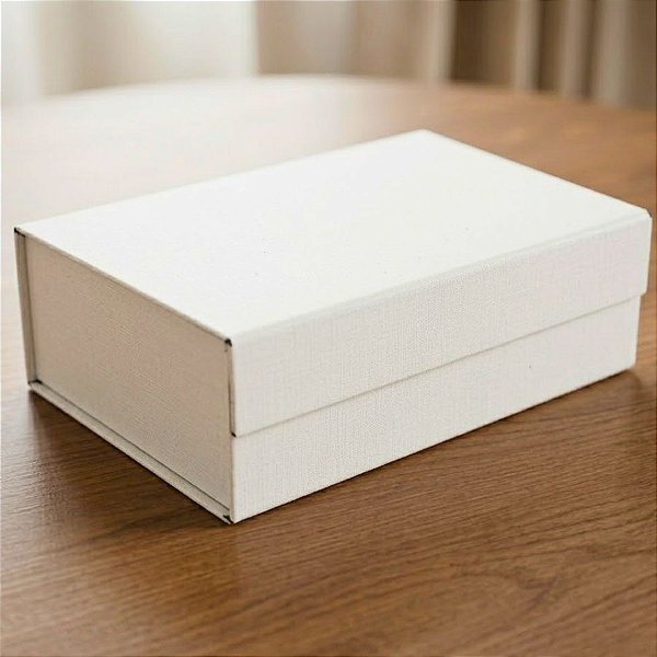 Caixa de Papel Rígido Retangular com Imã - Duna - GG 38x28x11cm - 1 unidade - Cromus - Rizzo