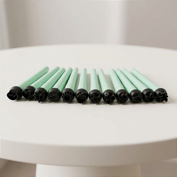 Kit de Carimbos com 12 peças Tia Cida Rizzo Confeitaria