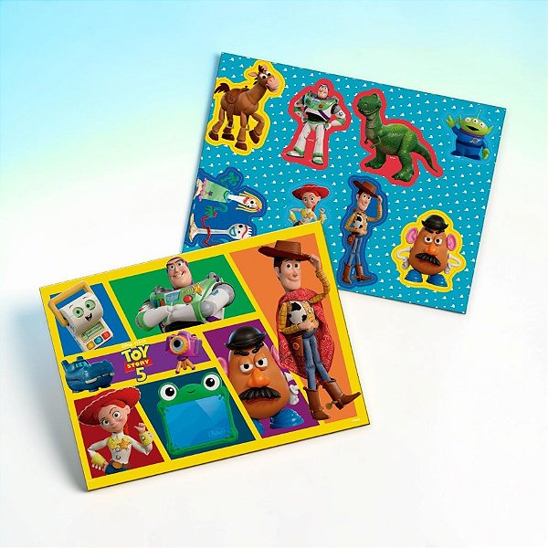 Kit Decorativo - Toy Story 5 - 9 Itens - Disney Original - 1 unidade - FestColor - Rizzo
