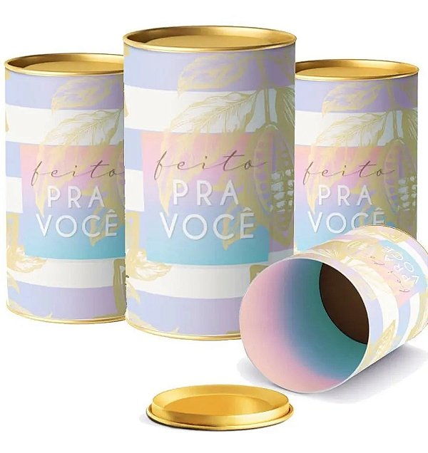 Lata Ovo Páscoa Ombre Degrade 1uni Cromus Páscoa Rizzo 250g