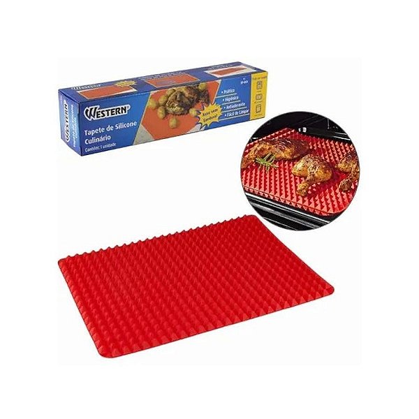 Tapete de Silicone 39x27cm Western - Rizzo Confeitaria