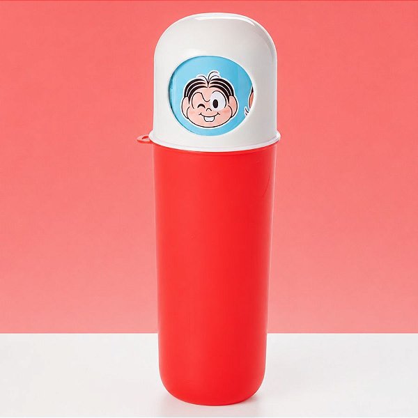 Porta Escovas Turma da Mônica - 370ml - 1 unidade - Plasútil - Rizzo