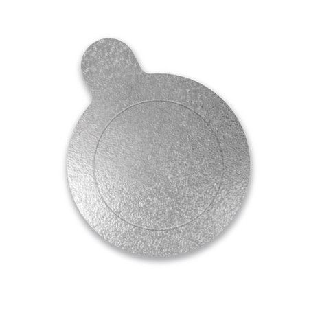 Base para Doce - Prata - 8cm - 20 unidades - UltraFest