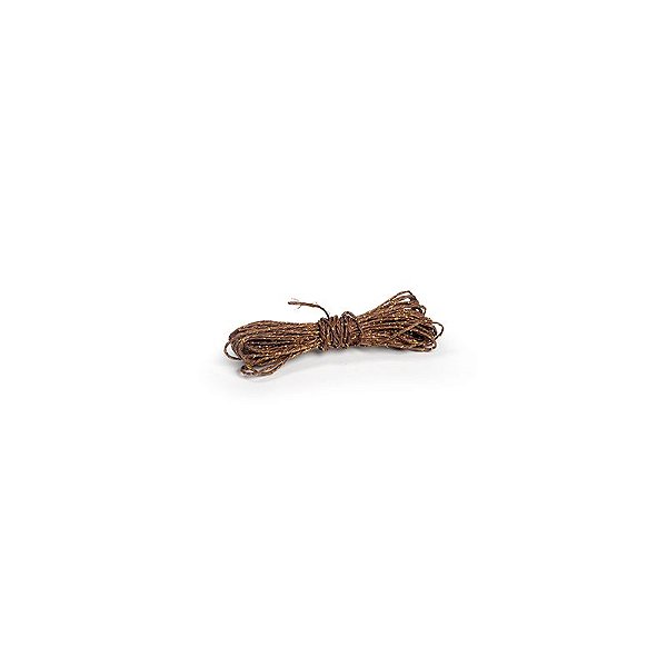 Fio Decorativo Torcido 5 mts Ouro e Marrom Cromus Rizzo Confeitaria