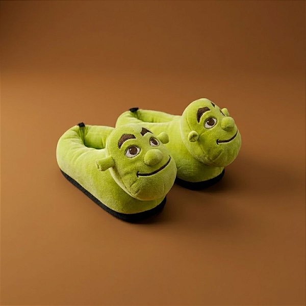 Pantufa Shrek - P 33/35 - 1 unidade - Zonacriativa - Rizzo