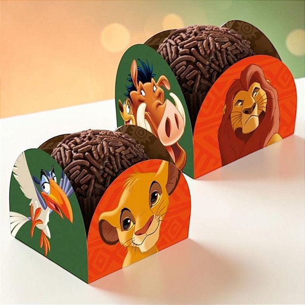 Porta Forminha - Rei Leão - Disney Original  - 100 unidades - Regina - Rizzo