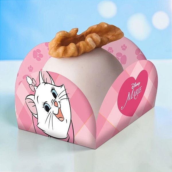 Porta Forminha - Gata Marie - Disney Original  - 80 unidades - Festcolor - Rizzo