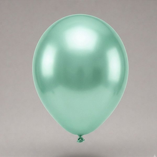 Balão de Festa Redondo Profissional Látex Liso Perolado 24" 60cm - Verde - 3 unidades - Art-Latex - Rizzo