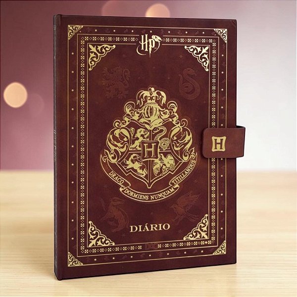 Diário Harry Potter - 80 Folhas - 17x24cm - 1 unidade - DAC Art - Rizzo