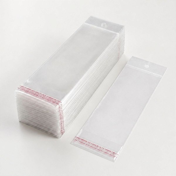 Saco Adesivado com Furo - 13x30cm - 100 unidades - Rizzo