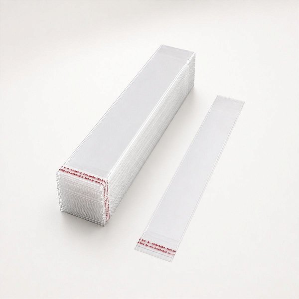 Saco Adesivado sem Furo - 3x25cm - 100 unidades - Rizzo