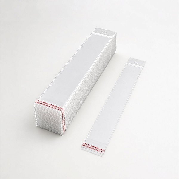 Saco Adesivado com Furo - 3x25cm - 100 unidades - Rizzo
