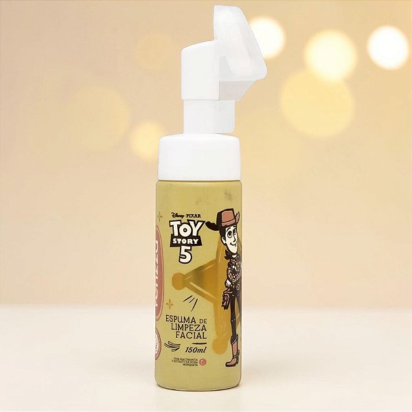 Espuma de Limpeza Facial Toy Story - 150ml - Disney Original - 1 unidade - Fenzza - Rizzo