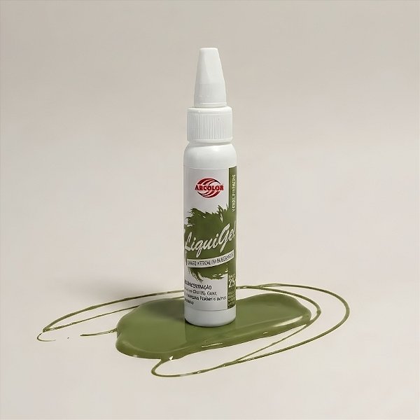 Corante Liquigel Verde Pistache 25g - 1 unidade - Arcolor - Rizzo