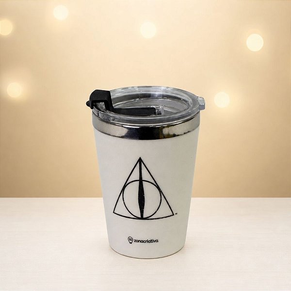 Copo Térmico Viagem - Snap Relíquias Da Morte - Harry Potter - 300ml - 1 unidade - Zonacriativa - Rizzo