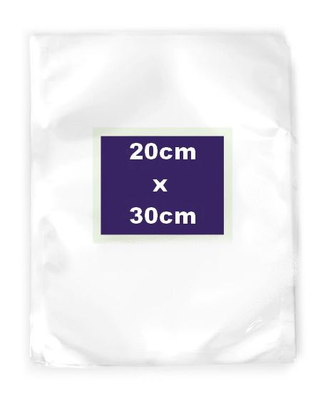 Saco Transparente a Vácuo 20x30cm - Rizzo Embalagens