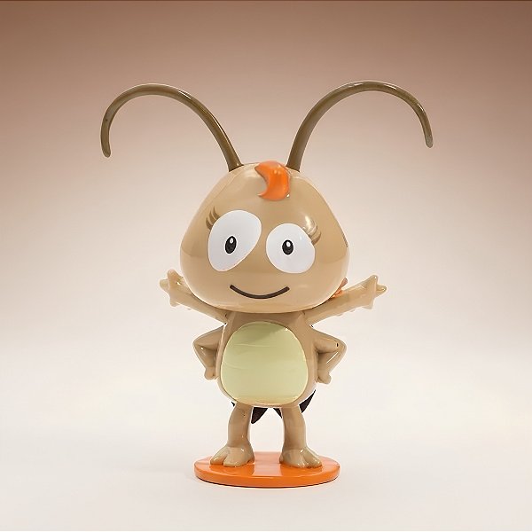 Mini Figura Colecionável - Galinha Pintadinha - Barata - 5x9x3cm - 1 unidade - Toyng - Rizzo