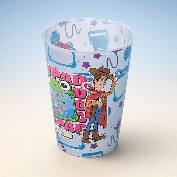 Copo de Plástico Toy Story - Lilypad Entrou no Chat - 320ml - 1 unidade - Disney Original - Rizzo