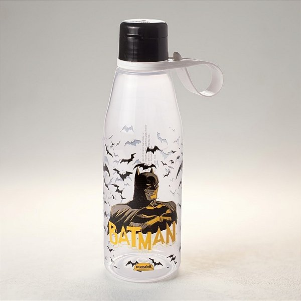 Garrafa Abre Fácil - Batman - 530ml - 1 unidade - Plasútil - Rizzo
