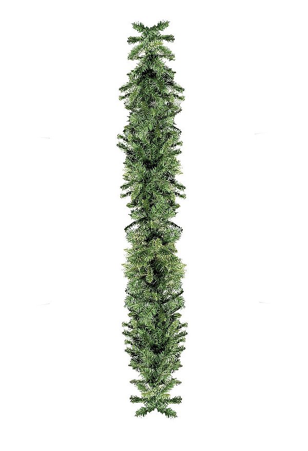 Festão Amarado Verde 270cm - 01 unidade - Cromus Natal - Rizzo Embalagens