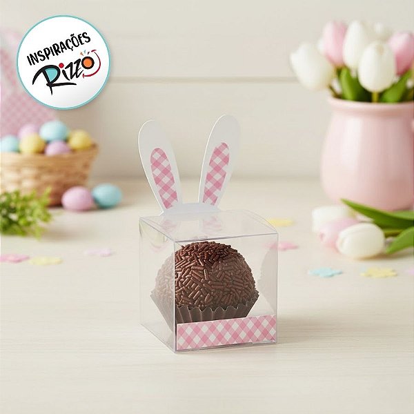 Caixa Clean 1 Doce Páscoa Soft Rosa - 10 unidades - Cromus - Rizzo Embalagens