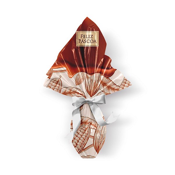 Saco Express 35x35cm para Ovos de 250g a 350g - Cacau Nature - 05 unidades - Cromus Páscoa - Rizzo Embalagens