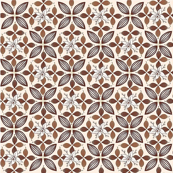 Folha para Ovos de Páscoa Flor de Cacau Marfim 69x89cm - 05 unidades - Cromus Páscoa - Rizzo Embalagens