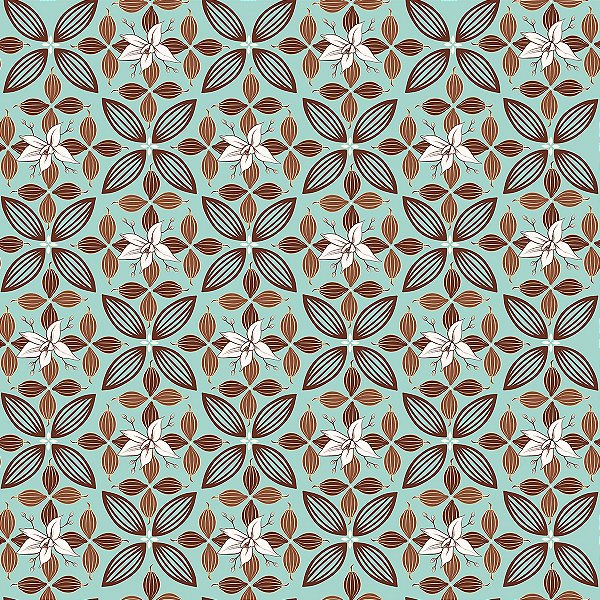 Folha para Ovos de Páscoa Flor de Cacau Turquesa 69x89cm - 05 unidades - Cromus Páscoa - Rizzo Embalagens