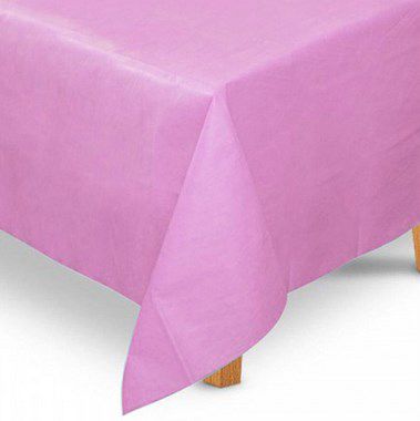 Toalha de Mesa Quadrada em TNT (1,00m x 1,00m) Rosa Claro 5 unidades - Best Fest - Rizzo Embalagens