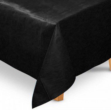 Toalha de Mesa Quadrada em TNT (1,00m x 1,00m) Preta 5 unidades - Best Fest - Rizzoembalagens