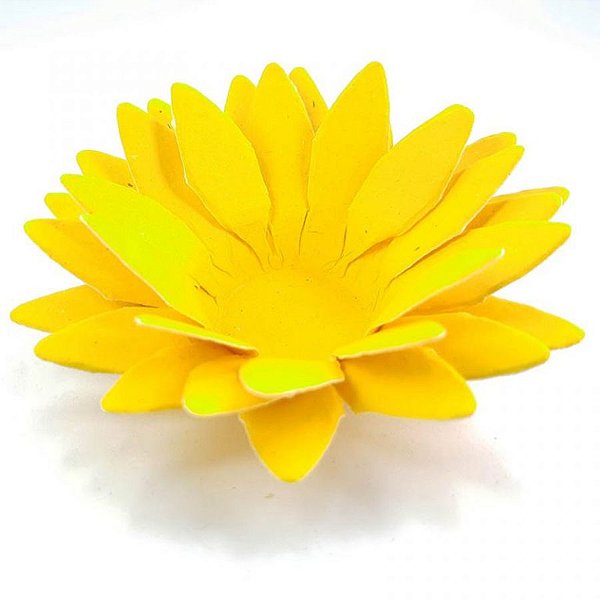 Forminha para Doces Floral Lee Colorset Amarelo Ouro - 40 unidades - Decorart