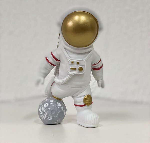 Astronauta de Resina - 01 Unidade - Art Lille - Rizzo Festas