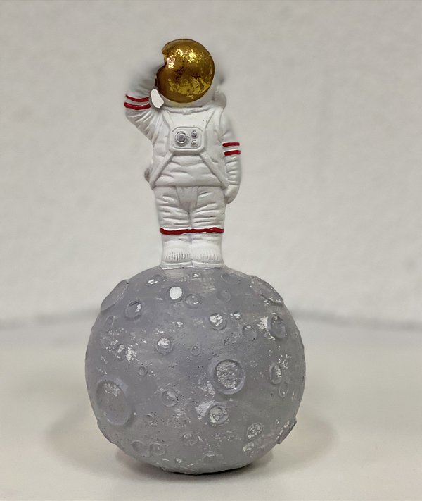 Astronauta de Resina na Lua - 01 Unidade - Art Lille