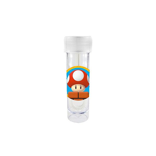Mini Tubete Bolha de Sabão Lembrancinha Festa Mario - 10 unidades -  Rizzo Embalagens e Festas