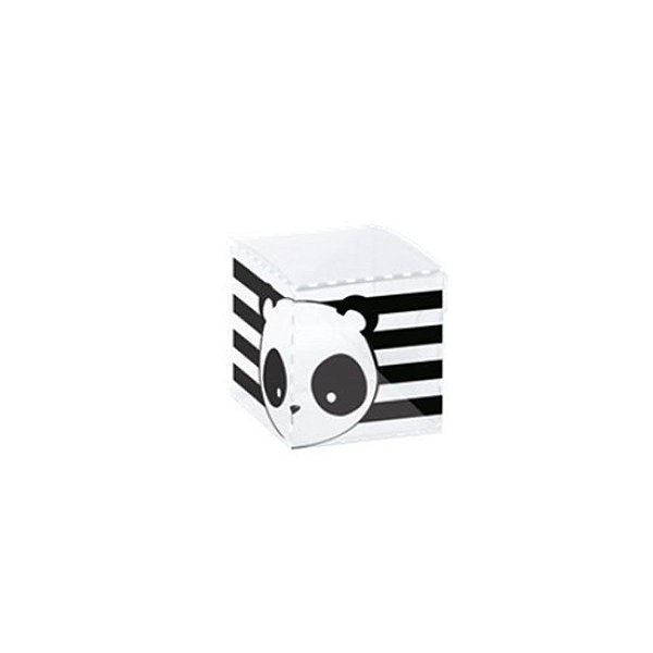 Caixa Clean 1 Festa Panda 4 x 4 x 4cm - 10 unidades - Cromus - Rizzo Embalagens