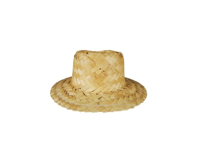 Mini Chapéu de Palha 18cm x 07cm - 01 Unidade - Rizzo Festas