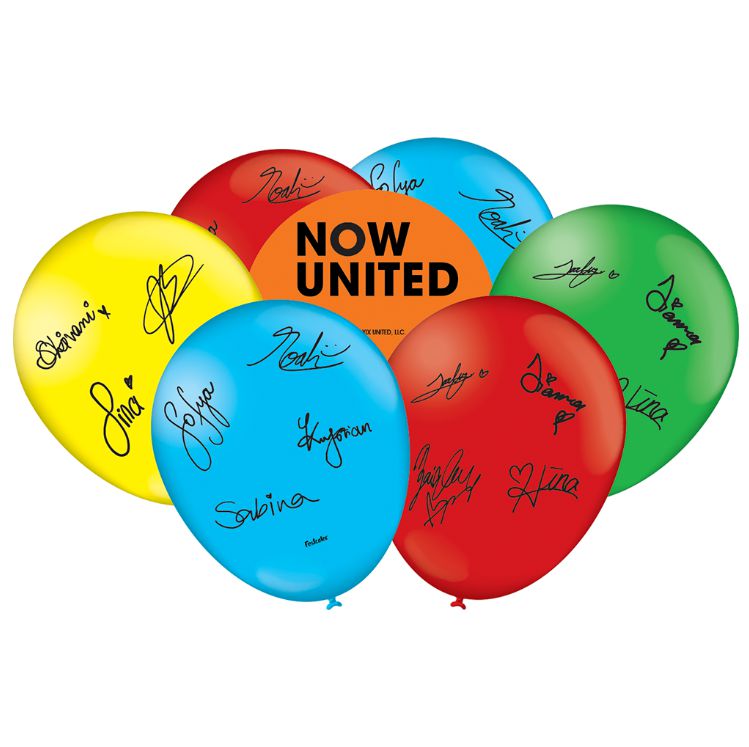 Balão Especial Festa Now United - 25 Unidades - Festcolor -  Festas