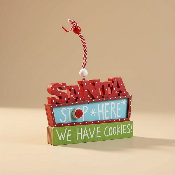 Enfeite Para Pendurar de Natal - We Have Cookies! - 9cm - 1 unidade - Cromus - Rizzo