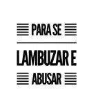 Carimbo Artesanal Para se Lambuzar e Abusar - M - 4,5x4,5cm - Cod.RI-018- Rizzo Embalagens