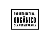 Carimbo Artesanal Produto Natural Orgânico sem Conservantes - M - 6,0x4,3cm - Cod.RI-019- Rizzo Embalagens