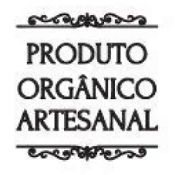 Carimbo Artesanal Produto Orgânico Artesanal - G - 5,4x5,6cm - Cod.RI-006 - Rizzo Confeitaria