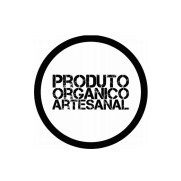 Carimbo Artesanal Produto Organico Artesanal - G - 6,0x6,0cm - Cod.RI-007 - Rizzo Embalagens