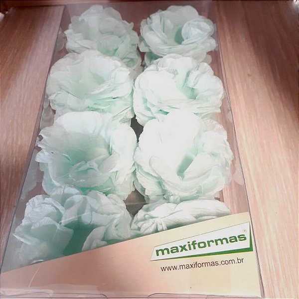 Forminha para Doces Finos - R82 Candy Color Crepom Verde - 40 unidades - MaxiFormas
