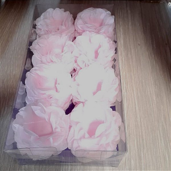 Forminha para Doces Finos - R82 Candy Color Crepom Rosa - 40 unidades - MaxiFormas